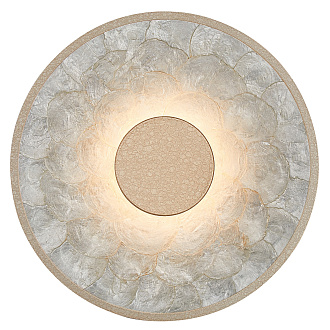 Бра *35*35-35 см, 1*LED*20W, 3000K, Favourite Solarius 4858-1W, античное золото