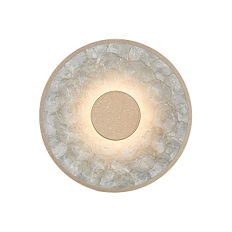 Бра *35*35-35 см, 1*LED*20W, 3000K, Favourite Solarius 4858-1W, античное золото