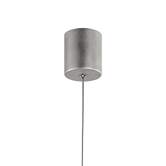 Подвес *8,5*79-229 см, 1*LED*5,5W, 3000K, Favourite Leaftube 4803-1P, античное серебро