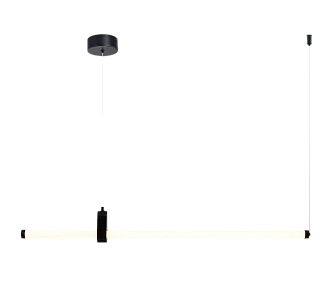 Подвес 90*2,5*15-150 см, 1*LED*20W, 3000K, Favourite Lingering 4860-1P, черный