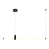 Подвес 90*2,5*15-150 см, 1*LED*20W, 3000K, Favourite Lingering 4860-1P, черный