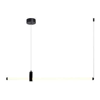 Подвес 90*2,5*15-150 см, 1*LED*20W, 3000K, Favourite Lingering 4860-1P, черный