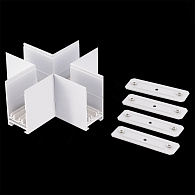 X-образный соединитель Белый St Luce Skyline 220 ST015.522.21H