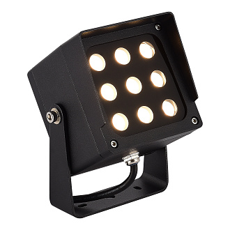 Светильник уличный наземный черный/черный LED 1*18W 3000K/4000K/6500K St Luce  SL9520.415.01