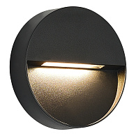 Светильник уличный настенный черный/черный LED 1*1,5W 3000K St Luce  SL9537.401.14