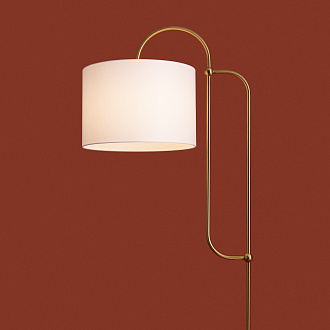 Торшер 65*35*-160 см, 1*E14*40W, Freya  FR2065FL-01BS, Латунь
