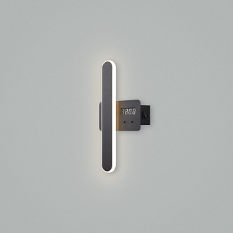 Бра 15*30*-6 см, *LED*11W, Freya  FR6168WL-L11B, Черный
