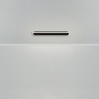 Потолочный светильник 60*10*-4 см, *LED*24W, 4000K, Freya  FR6105CL-L40B, Черный