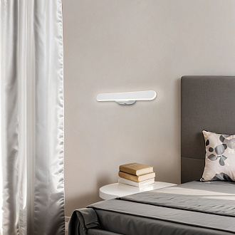 Бра 40*5*-5 см, *LED*18W, 4000K, Freya  FR6088WL-L16W, Белый