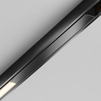 Трековый светильник Basis Exility X 2700-6000K 12Вт 120° Dim Dali2 75*1*-1 см, *LED*12W, K, Maytoni Technical  TR240-4-12WTW-DD2-B, Черный