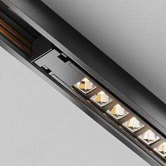 Трековый светильник Points Exility X 2700-6000K 6Вт 40° Dim Dali2 47*1*-1 см, *LED*6W, K, Maytoni Technical  TR241-4-6WTW-DD2-B, Черный