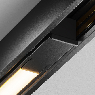 Трековый светильник Basis Exility X 3000K 12Вт 120° 61*1*-1 см, *LED*12W, 610K, Maytoni Technical  TR240-2-12W3K-B, Черный
