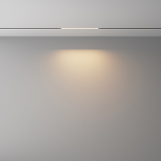 Трековый светильник Basis Exility X 3000K 6Вт 120° 33*1*-1 см, *LED*6W, 300K, Maytoni Technical  TR240-2-6W3K-B, Черный