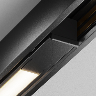 Трековый светильник Basis Exility X 4000K 6Вт 120° 33*1*-1 см, *LED*6W, 330K, Maytoni Technical  TR240-2-6W4K-B, Черный