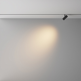 Трековый светильник Focus Led Exility X 3000K 5Вт 36° 16*1*-10 см, *LED*5W, 450K, Maytoni Technical  TR243-5W3K-B, Черный