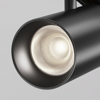 Трековый светильник Focus Led Exility X 4000K 12Вт 36° 16*1*-12 см, *LED*12W, 1410K, Maytoni Technical  TR243-12W4K-B, Черный