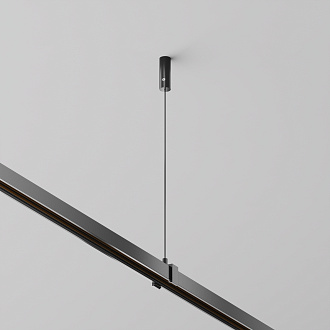 Тросовый подвес Exility X, 2 шт. 2*1*2 см, Maytoni Technical  TRA239SW-2B, Черный