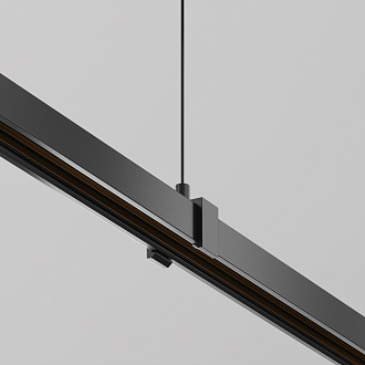 Тросовый подвес Exility X, 2 шт. 2*1*2 см, Maytoni Technical  TRA239SW-2B, Черный