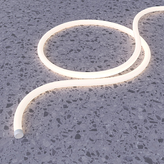 Гибкий неон D22 24В 16Вт/м 3000K IP67 5м Maytoni Led Strip 200881