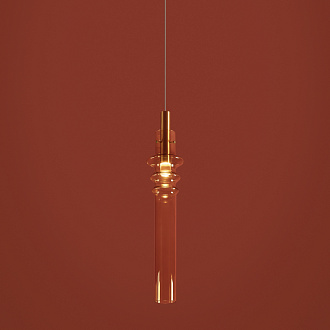 Подвесной светильник *11,5*70-260 см, 1*LED*6W, 3000K, Freya  FR5635PL-L6AM1, Латунь