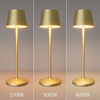 Аккумуляторный светильник *8,5*-27,5 см, *LED*1W, Maytoni Nook MOD494RL-L1BSK, Латунь