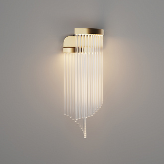 Бра 18,2*17*-41,5 см, *LED*7W, Maytoni Estetica MOD378WL-L5MGK2, Матовое Золото