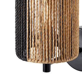 Бра 20*12*-22 см, 1*E14*40W, Freya Тессо / Tesso FR5574WL-01B, Черный