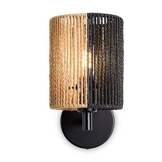 Бра 20*12*-22 см, 1*E14*40W, Freya Тессо / Tesso FR5574WL-01B, Черный