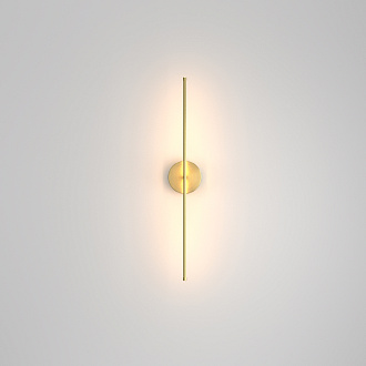 Бра 8*10,5*-60 см, *LED*6W, 2700K, Maytoni Elegant C084WL-L7BS2.7K-1, Латунь