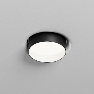 Встраиваемый светильник 12,8*11,2*-5,05 см, 1*GX53*12W, Maytoni Technical Intro DL144-GX53-B, Черный