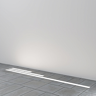 Ландшафтный светильник 30*3,6*-7 см, *LED*3,5W, 3000K, Maytoni Outdoor Flux O485FL-L3GF3K, Графит