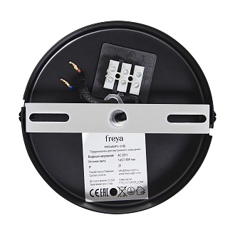 Подвесной светильник *16,5*25-125 см, 1*E27*40W, Freya Анфас / Enface FR5466PL-01B, Черный