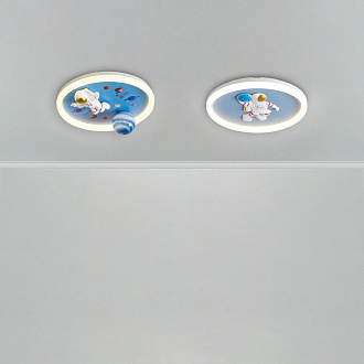 Светильник *48*-6,5 см, *LED*36W, Freya Космический / Cosmic FR5457CL-L36B, Черный