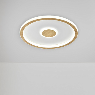 Светильник *60*-5,6 см, *LED*80W, Freya Орбита / Orbit FR5421CL-L80BG, Сосна