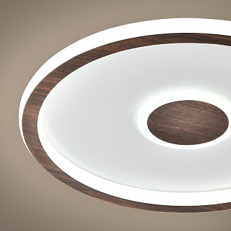 Светильник *60*-5,6 см, *LED*80W, Freya Орбита / Orbit FR5421CL-L80BR, Орех