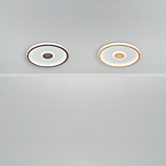Светильник *60*-5,6 см, *LED*80W, Freya Орбита / Orbit FR5421CL-L80BR, Орех
