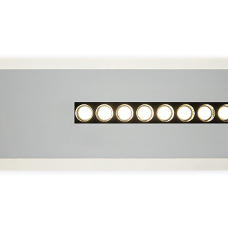 Светильник 60*10*-3,5 см, *LED*24W, 4000K, Freya Сияние / Shine FR6105CL-L40W, Белый