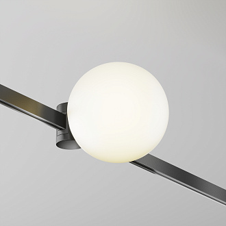 Трековый светильник 12,4*10*-10 см, *LED*5W, 3000K, Maytoni Technical Luna TR229-1-5W3K-B, Черный