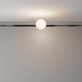Трековый светильник 12,4*10*-10 см, *LED*5W, 3000K, Maytoni Technical Luna TR229-1-5W3K-B, Черный