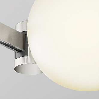 Трековый светильник 12,4*10*-10 см, *LED*5W, 3000K, Maytoni Technical Luna TR229-1-5W3K-PT, Платина