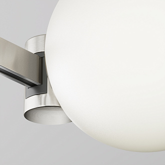 Трековый светильник 12,4*10*-10 см, *LED*5W, 4000K, Maytoni Technical Luna TR229-1-5W4K-PT, Платина
