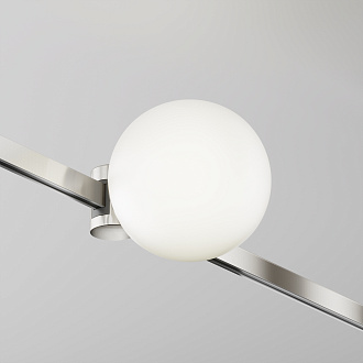 Трековый светильник 12,4*10*-10 см, *LED*5W, 4000K, Maytoni Technical Luna TR229-1-5W4K-PT, Платина