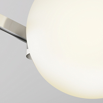 Трековый светильник 16,7*15*-15 см, *LED*8W, 3000K, Maytoni Technical Luna TR229-1-8W3K-PT, Платина