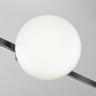 Трековый светильник 16,7*15*-15 см, *LED*8W, 4000K, Maytoni Technical Luna TR229-1-8W4K-B, Черный