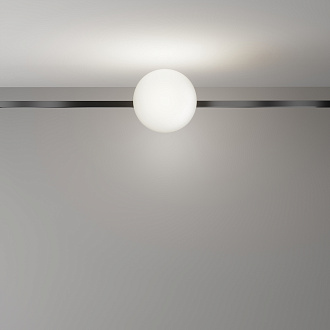 Трековый светильник 16,7*15*-15 см, *LED*8W, 4000K, Maytoni Technical Luna TR229-1-8W4K-B, Черный