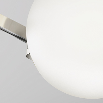 Трековый светильник 16,7*15*-15 см, *LED*8W, 4000K, Maytoni Technical Luna TR229-1-8W4K-PT, Платина