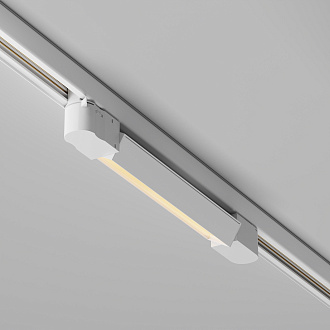 Трековый светильник 34,5*3,5*-6 см, *LED*10W, 2700K, Maytoni Technical Basis TR196-3-10W2.7K-W(N), Белый