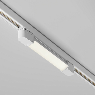 Трековый светильник 34,5*3,5*-6 см, *LED*10W, 4000K, Maytoni Technical Basis TR196-3-10W4K-W(N), Белый