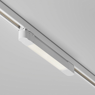 Трековый светильник 34,5*3,5*-6 см, *LED*10W, 4000K, Maytoni Technical Basis TR196-3-10W4K-W(N), Белый