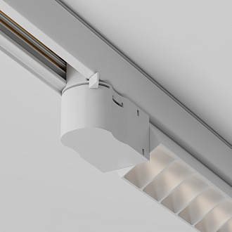 Трековый светильник 61*3,5*-6 см, *LED*20W, 4000K, Maytoni Technical Points TR195-3-20W4K-M-W(N), Белый